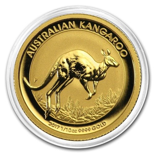 Australijski Kangur 1/10 uncji Złota
