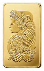 250 gram Goldbarren Pamp Suisse 