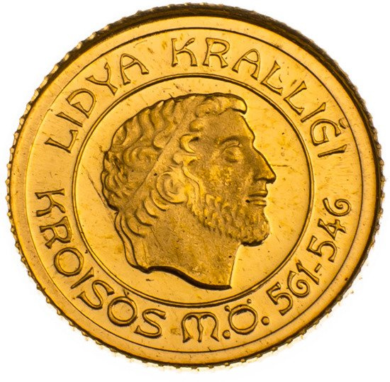 Krezus 1/25 uncji Złota 1997