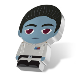 Niue: Star Wars Ahsoka – Chibi „Grand Admiral Thrawn” színes 1 uncia ezüst 2024 Proof