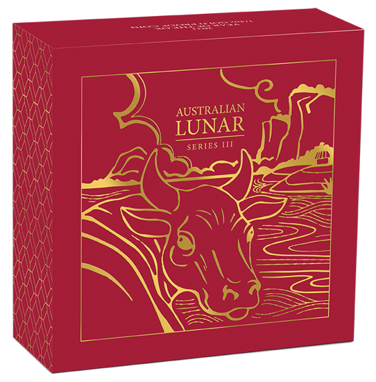 Lunar III: Rok Bawoła 1/4 uncji Złota 2021 Proof