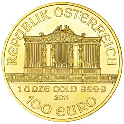 Filarmónica de Viena 1 oz Oro 2011