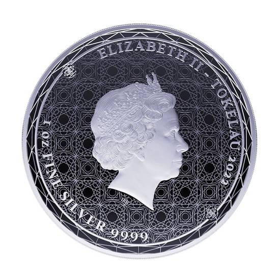 Tokelau: Equilibrium 1 oz Silber 2022 Proof