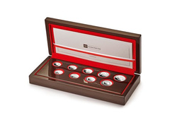 100 ans du zloty - ensemble de pièces en argent de la Banque nationale de Pologne