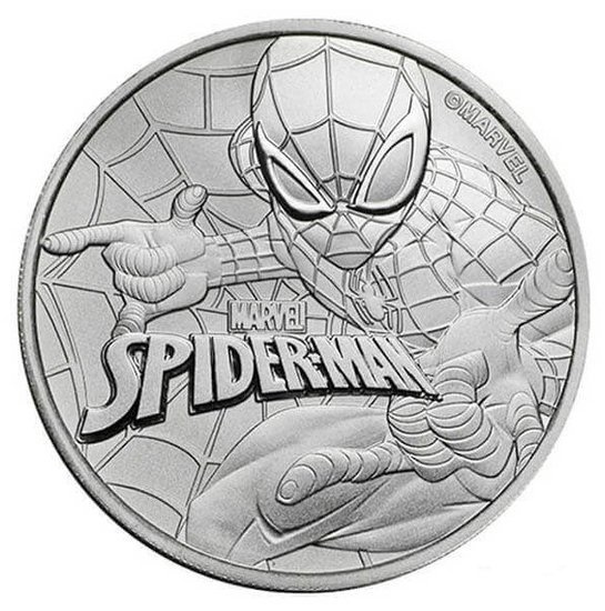 Tuvalu: Marvel - Spider-Man 1 oz Silber 2017