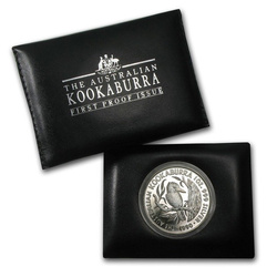 Kookaburra 1 oz Silver 1990 PROOF
