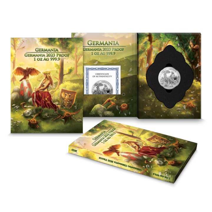 Germania 1 uncia ezüst 2023 Proof
