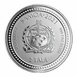 Samoa: Alpha & Omega 1 oz Silber 2021 Prooflike 