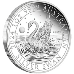Cygne 1 once d'argent 2024 Proof