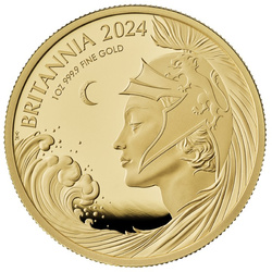 Set di 6 monete Premium Britannia Oro 2024 Proof