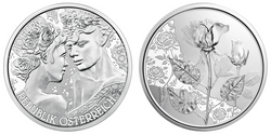 Rose 10 Euro Silber 2021