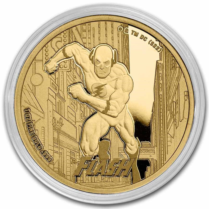 Samoa: DC Comics - The Flash 1 oz Gold 2023