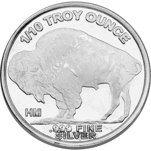 Buffalo 1/10 oz Silver Round
