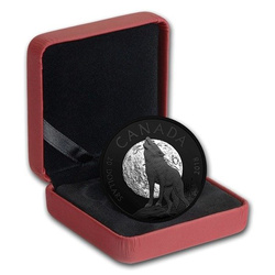 Nocturnal By Nature: lobo aullador 1 oz Plata 2018