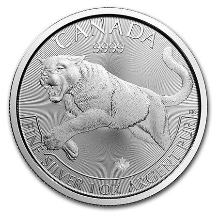 Predator: Cougar 1 oz Silver 2016