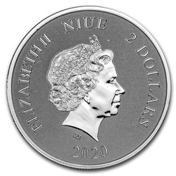 Niue: Celestial Animals - The Red Phoenix 1 oz Silver 2020