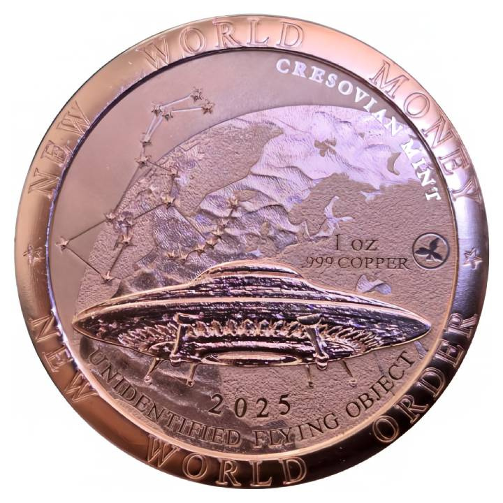 Medalla Anunnaki 1 onza de cobre 2025