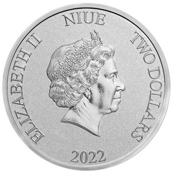 Niue: Disney - La Dama y el Vagabundo 1 oz Plata 2022