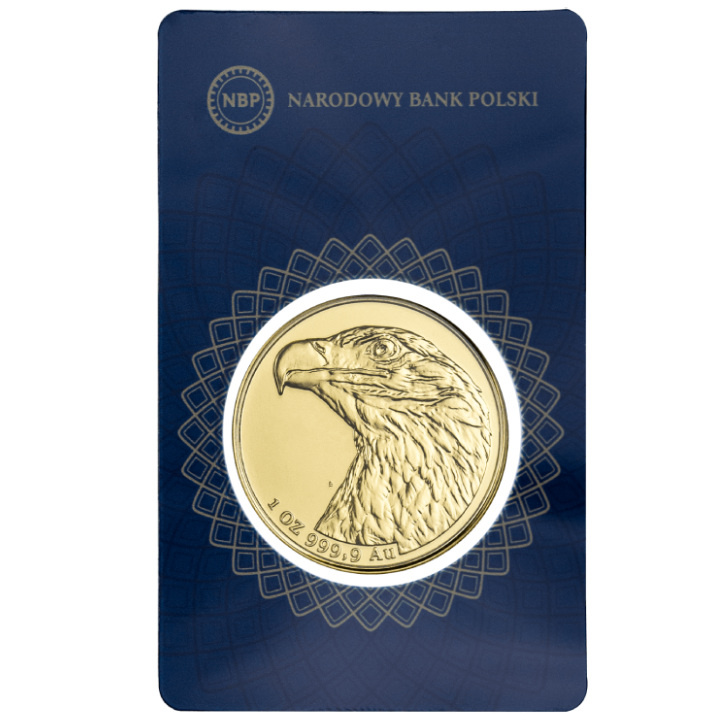 White-tailed eagle 1 oz Gold 2022