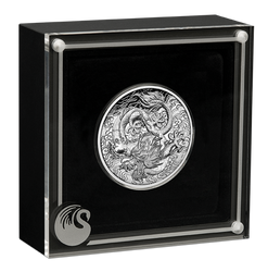 Chinese Myths and Legends: Dragon 2 oz Silber 2021 Proof High Relief