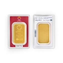 Lingot d’or 100g d’or Austrian Mint