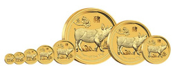 Lunar II: Rok Świni 10 uncji Złota 2019