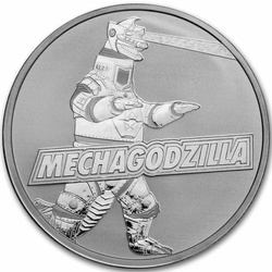 Niue : Godzilla vs Monsters - Mechagodzilla 1 once d'argent 2024