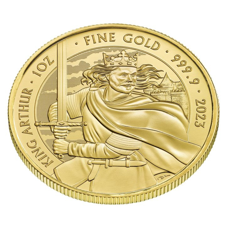 Myths & Legends: King Arthur 1 oz Gold 2023
