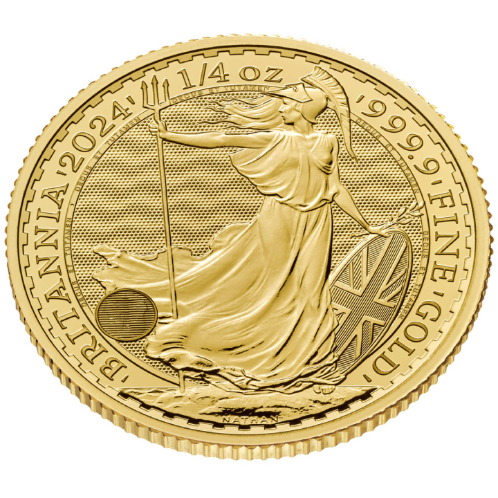 Britannia 1/4 Unze Goldmünze 2024
