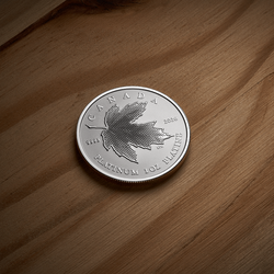 Platinmünze Kanada: Maple Leaf Forever 1 Unze Platin 2026 Reverse Proof