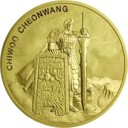Chiwoo Cheonwang 1 unce zlata 2019