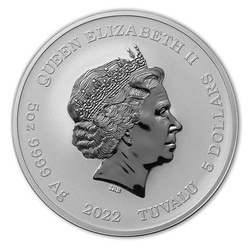 Tuvalu: Dioses del Olimpo - Hera 5 oz Plata 2022