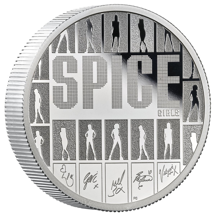 Monedă din Argint Spice Girls 2 oz 2026 Proof