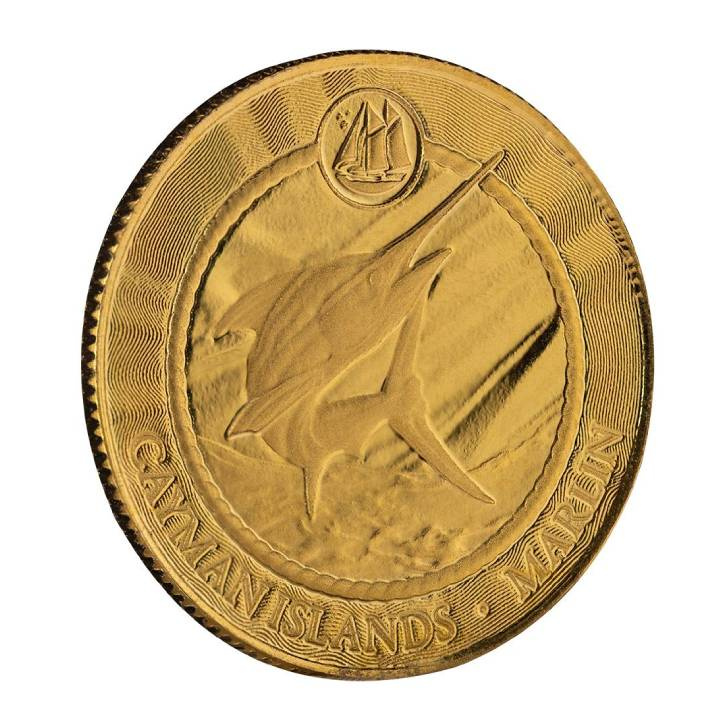 1 oz zlatá mince Marlin 2025 – Cayman Islands