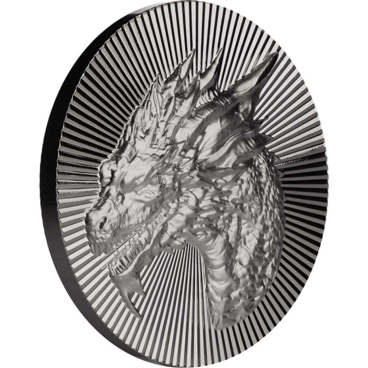 Silver Medal Scottsdale Mint: Dragon Stacker 1 oz Silver