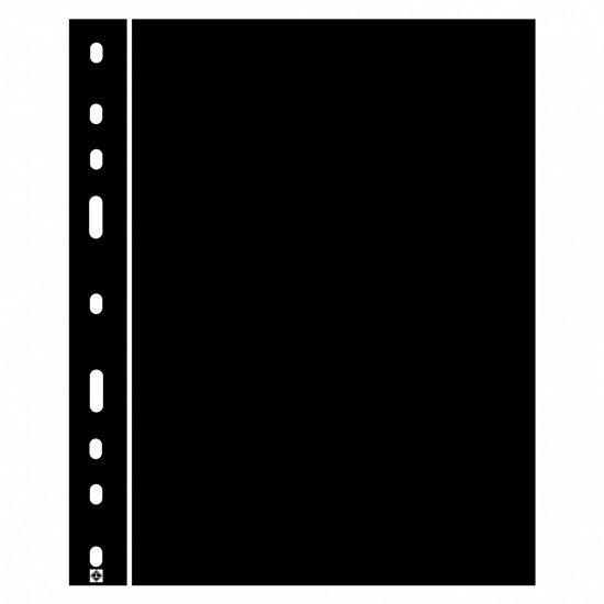 Karty na mince OPTIMA černá vložka