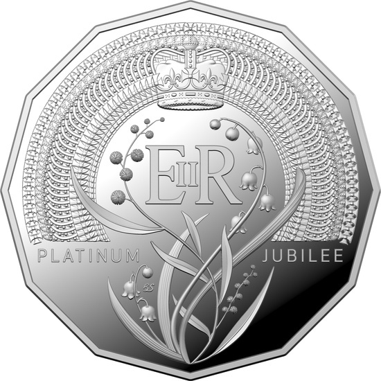 Platinum Jubilee of HM Queen Elizabeth II Argent 2022 Proof