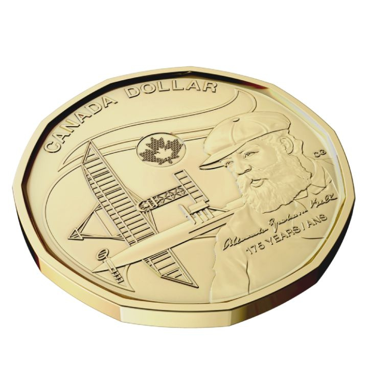 Canada: 175th Anniversary of the Birth of Alexander Graham Bell 2022 Coin