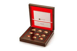 100 lat złotego - a set of gold coins from the National Bank of Poland