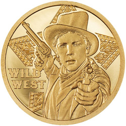 Cook Islands: Legends - Wild West 0,5 g Gold 2024 Proof 