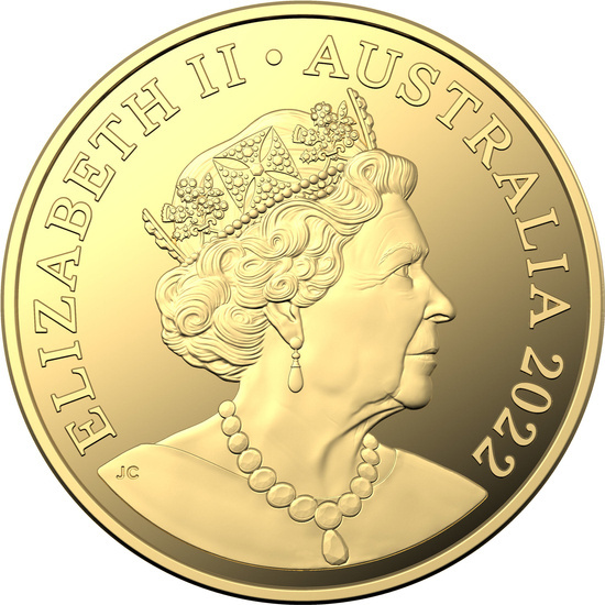 Australští dinosauři 1/10 unce zlata 2022 Proof