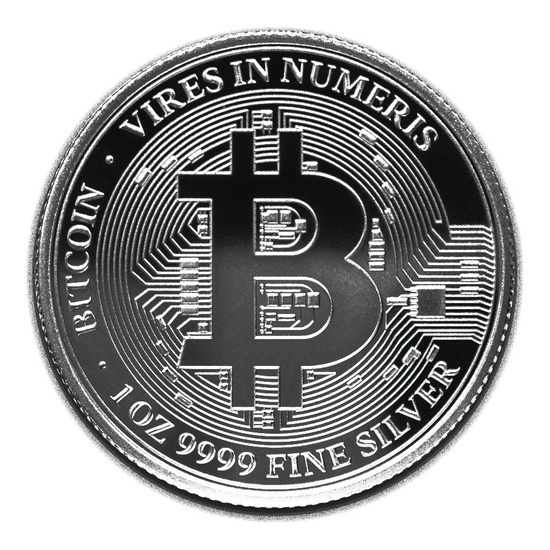 Niue: Bitcoin 1 oz Silber 2022