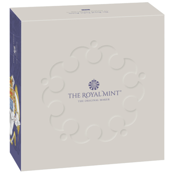 Le bestie reali dei Tudor: l'unicorno di Seymour 10 once d'argento 2024 Proof