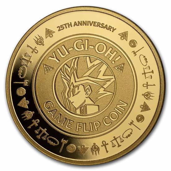 Niue: Yu-Gi-Oh! - 25. rocznica 1 uncja Złota 2022 Proof