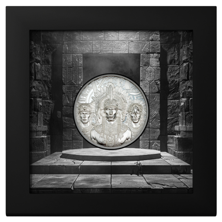 Cook Islands: Legends - Aztecs Empire 1 uncja Srebra 2025 Proof