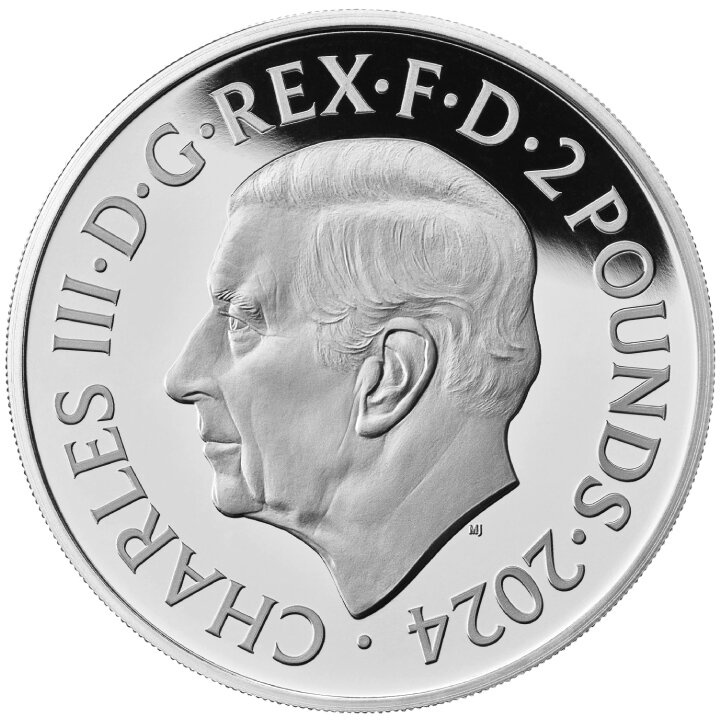 Paul McCartney coloreado 1 oz Plata 2024 Proof