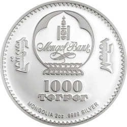 Mongolia: Peter Carl Fabergé – Peter the Great gold-plated 2 ounces of silver 2026 Proof