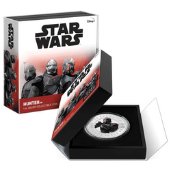 Niue: Star Wars The Bad Batch – Hunter barevná 1 unce stříbra 2022 Proof