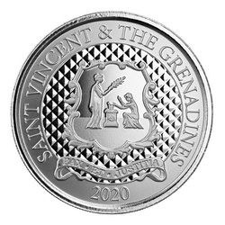 San Vicente y las Granadinas: Pax Et Justitia 1 oz Plata 2020