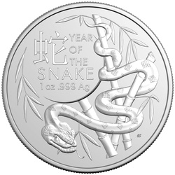 RAM: Lunar - Year of the Snake 1 oz Silber 2025